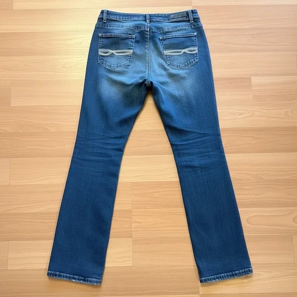 Buffalo David Bitton Misha Mid Rise Jeans Tag 10/30 Women's Measures 31x27.5 - Picture 2 of 15